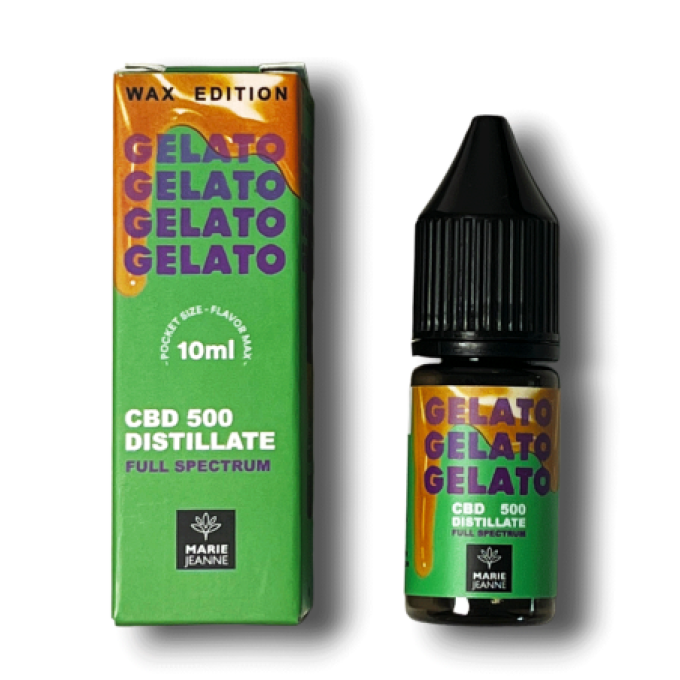 E-liquide Gelato - 10ml - CBD Fullspectrum Distillate 500mg