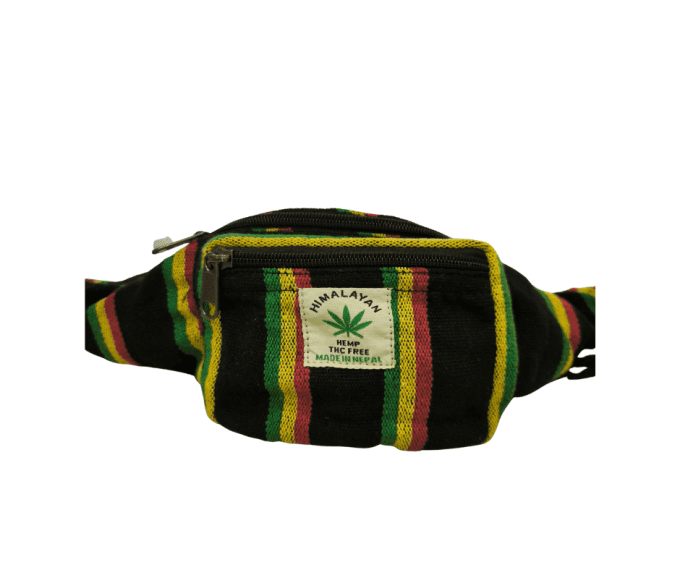 SACOCHE BANANE FAIT MAIN HIMALAYAN CHANVRE