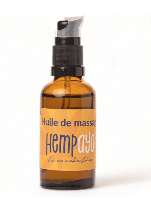 HUILE DE MASSAGE CBG - RELAXATION