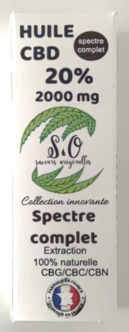 Huile 20% CBD full spectrum