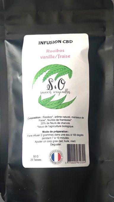 ROOIBOS VANILLE FRAISE 50 G