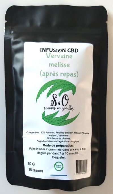 INFUSION CBD APRES REPAS 50 G
